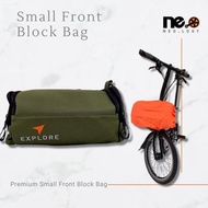 TAS FRONTBLOCK SEPEDA LIPAT NEOLOGY TAS SEPEDA FOLDING BIKE