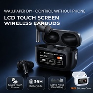 A9 Pro Bluetooth Earphones with Touch Screen, Super Bass, Mic | Earbud Tanpa Wayar Skrin Sentuh & Mi