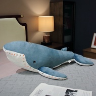 JOJO CASTLE Giant Size Whale Plush Toy Blue Shark Doll Hammerhead Shark Plushie Sea Animals 55/100/1