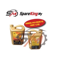 PENNZOIL GOLD ENGINE OIL SAE 15W-40 7 LITER
