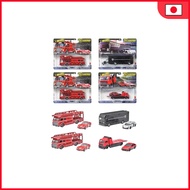 Hot Wheels Team Transport Assortment Vehicle Toy Mini Cars, Set of 2 x 4 Sets, Box Sale, Ages 3 and 