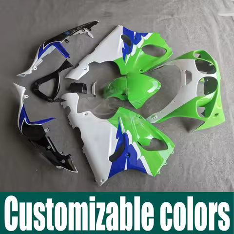 Customized Bodywork Kit Panel Fit for 1996 - 2003 Kawasaki Ninja ZX-7R ZX750 Motorcycle Fairing Set