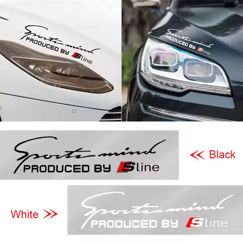 Auto Light Eyebrow Sticker Personalized Headlight Decal Decoration For Audi sline TT Q2 Q3 Q5 Q7 Q8 