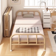 Folding Bed Adult Folding Bed Simple Folding Bed Companion Bed Temporary Bed Small Bed Single Bed