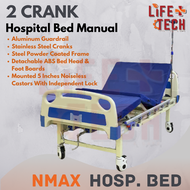 Hospital Beds 2 Function Manual + Mattress | Katil Hospital 2 Fungsi