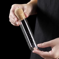 Glass Tea Drain Tea Filter Test Tube Tea Filter Tea Filter Drinking Tea Filter Tool Tea Set Accessor