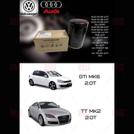 (100%ORI)VOLKSWAGEN/AUDI OIL FILTER Audi A3/A4/ A5/Q3/VW GTI Mk5 2.0T VW GTI Mk6 2.0T VW Jetta 2.0T 