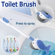 Toilet Brush Spray Whale Liquid Toilet Brush Silicone Wall Mounted Toilet Brush Berus 马桶清洁刷