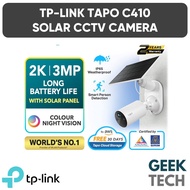 TP-Link Tapo C410 Kit 2K 3MP Wire Free Solar Powered CCTV Camera Color Night Vision IP65 Weatherproo