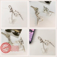 Butterfly Keychain Pendant Mobile Phone Chain Notebook Handbook Chain Chain Keychain Card Chain M9t3