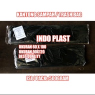 isi 500gram Kantong Plastik Sampah / Trash Bag 60x100 &amp; 90x120