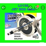 ESPADA RACING CRANKSHAFT (LC135) JET 4MM RACING CRANKSHAFT