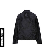 DSQUARED2 D2 Power 22 AW Men's Black Lapel Casual Denim Jacket