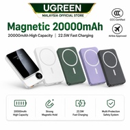 UGREEN Powerbank 20000mAh 22.5W Fast Charging MagSafe Compatible Slim Card Size 3C Certified Portabl