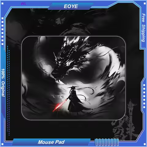 WL Mouse Pad Sword High Density Smooth Surface Neutral Control XSOFT Base Gel FPS Gaming Gear 4mm Th
