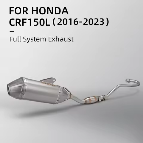 Complete System for CRF150F CRF230F Complete Exhaust Muffler for Motocross CRF150 CRF230 Exhaust Pip