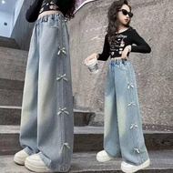 KUMORU (5-11Y) GIRLS' DENIM PANTS - U2601042