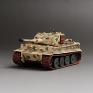 1/72th Scale WWII German Army Tiger Tank 1944 Camouflage Painted Plastic Model