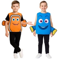Children's Nemo Fish Fancy Dress Dolly Set Aquatic Animal Cosplay