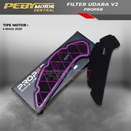 Proper V2 New NMAX 2020 Air Filter Sponge Air Filter Nmax Air Filter Cover