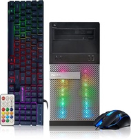 Dell Gaming PC Computer, Intel Quad-Core i5, Nvidia GT 730 (2GB) Graphics,16GB RAM, 128GB SSD + 500G