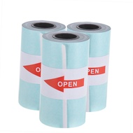 Printable Sticker Paper Roll Direct Thermal Paper with Self-adhesive 57*30mm(2.17*1.18in) for PeriPage A6 Pocket Thermal Printer for PAPERANG P1/P2 Mini Photo Printer, 3 Rolls