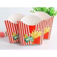 French Fries Paper Box 50pc | Bekas Kentang Goreng 50pc | Bekas Nugget 25pc | Nugget Paper Box 25pc