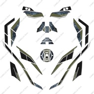 Motorcycle Sticker Waterproof Zontes 368 G Motorcycle Tank Pad Sticker New Motorcycle Shell Sticker 