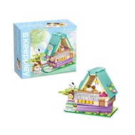 Keeppley (คีปเพลย์) บริคตัวต่อ Calico Cat-Comic Book Store รหัส QMGK28018