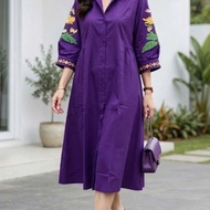 KATUN KD95412 [LD118-128] STREET COTTON DRESS REAL PICTELEGAN