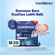 Confidence Heavy Flow Extra Absorbent M 20 Diapers Adult Pants Extra Absorbent M20