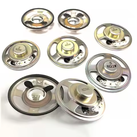 1PCS 4-Inch Diameter 102mm Square 60mm4/8 Ohm 10w Transparent Waterproof Speaker 4/8 Ohm 3w Diameter