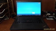 ThinkPad T440 四代 i5-4200U(1.6~2.6GHz) 4G120G SSDWin10雙電池  *
