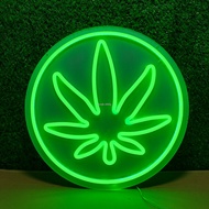 LED Neon Sign Leaf Shape Decorative Light for Party/Home/Garden Decor
