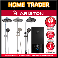 ARISTON ✦ ELECTIC INSTANT WATER HEATER WITH ROUND RAIN SHOWER ✦ BUILT IN ELCB ✦ AURES TOP ✦ STR-RD200