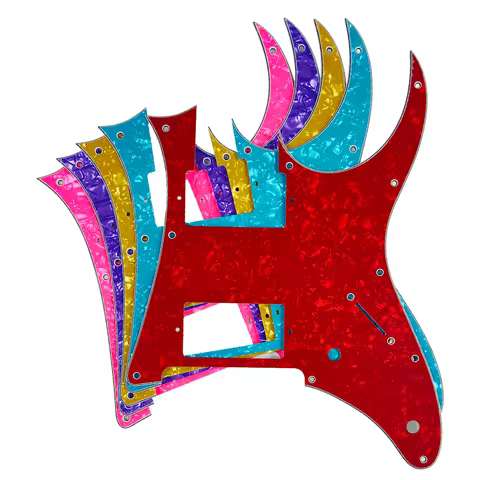 Feiman Custom Electric Guitar Parts - For MIJ Ibanez RG 350 EXZ Guitar Pickguard HH Humbucker Pickup