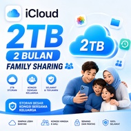 2TB iCloud 2 Bulan Own Account Full Warranty Family Sharing | Discount for Repeat Order