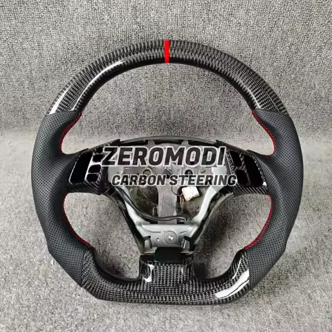 Carbon Fiber & Leather Car Steering Wheel For Mazda 3 Mazda3 Mazdaspeed3 2004-2008