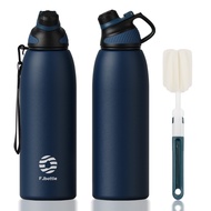 FJbottle Tumbler Tahan Sejuk 600/800/1000/1500ml Water Bottle Temperature Retention Leakproof