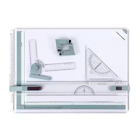 A3 Drawing Board with Scale Construction Machinery Drawing Board Student Specific Manual Drawing Boa