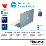 HP Ultra 5 (5-125H/16GB DDR5 2DM 5600/512GB SSD/Intel ARC) 15-FD1101TU/15-FD1102TU/FD1104TU