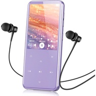 AGPTEK 64GB MP3 Player with Bluetooth, M3 2.4 inch Music Player with Speaker and FM Radio, Touch But