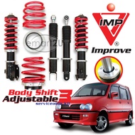 ADJUSTABLE Perodua Kenari / Kelisa Hi Lo Body Shift Serviceable Absorber