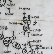 KJ01B + KJ06B Number 8 overlock 747 kom