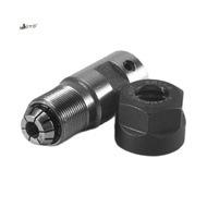 Er11 5Mm Motor Shaft Collet Chuck Spindle Extension Rod Inner + Er11 Spring Collet For Cnc Milling M