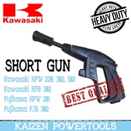 (LOWEST PRICE EVER) Short Gun Attachment for KAWASAKI, FUJIHAMA, SHARK, MAXI PRO Portable Pressure Washer Sprayer 100% Original