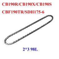 2088 Motorcycle Timing Chain Silent Cam Chain Tank Chain 2*3-98L 98 Links For Honda CB190 CB190R CBF