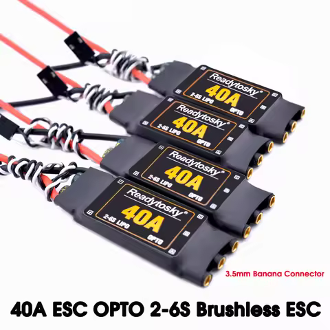 40A ESC OPTO 2-6S Brushless ESC Electronic Speed Controller For F450 450mm F550 S500 ZD550 RC Helico