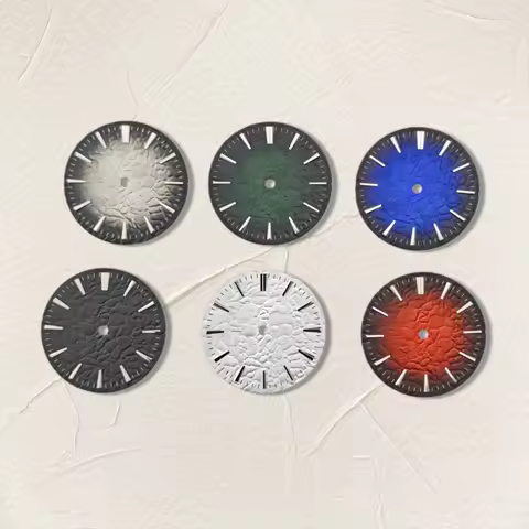 Customized NH35 NH35a Dial 28.5mm Watch Dial Fit for NH35 NH36 7S26 Movement 28.5mm Watch Surface Pa