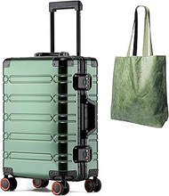 All Aluminum Carry On Luggage 22x14x9 Airline Approved, Zipperless Carry On Suitcase Hard Shell Carr